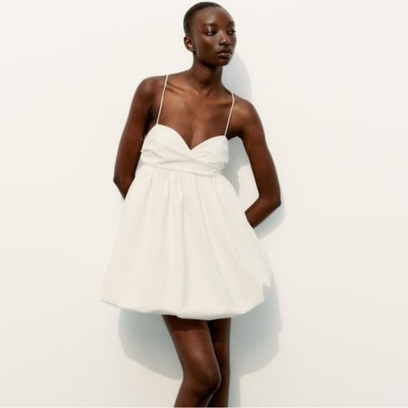 ZARA mini balloon dress - Picture 1 of 7